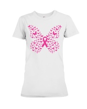 Butterfly Cancer Premium Fit Ladies Tee tile