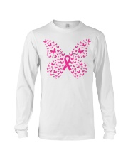 Butterfly Cancer Long Sleeve Tee tile