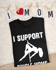 I-support-single-mom Premium Fit Ladies Tee apparel-premium-fit-ladies-tee-lifestyle-81