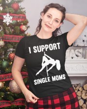 I-support-single-mom Premium Fit Ladies Tee custom-t-shirts-premium-fit-ladies-lifestyle-front-109