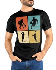 Vintage-Retro-Basketball- Best Quality T-shirt Premium Fit Mens Tee custom-t-shirts-premium-fit-men-lifestyle-front-68