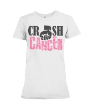 Crush Cancer Premium Fit Ladies Tee tile
