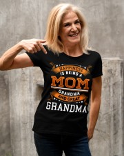 Happiness is being a mom grandma and great grandma Happy Mother's Day Premium Fit Ladies Tee apparel-premium-fit-ladies-tee-lifestyle-41
