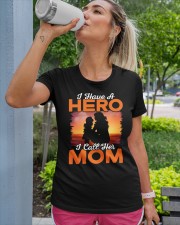 I Have A Hero I Call Her mom - Best Quality T-shirt Premium Fit Ladies Tee custom-t-shirts-premium-fit-ladies-lifestyle-front-124
