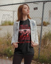 RELAX MY DOGS ON ZOMBIE PATROL TONIGHT Classic T-Shirt apparel-classic-tshirt-lifestyle-25