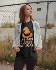 Eat Drink And Be Scary-01 Classic T-Shirt apparel-classic-tshirt-lifestyle-25