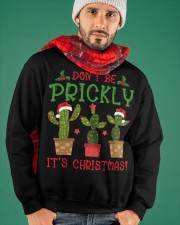 Don't Be Prickly It's Christmas Crewneck Sweatshirt apparel-crewneck-sweatshirt-lifestyle-front-29