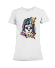 Dia de Los Muertos clothing- Day of the Dead Premium Fit Ladies Tee tile