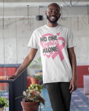 No One Fights Alone Classic T-Shirt apparel-classic-tshirt-lifestyle-front-34