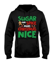 Sugar And Spice Make Christmas Nice Hooded Sweatshirt tile