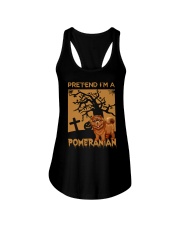 PRETEND I M A POMERANIAN Ladies Flowy Tank tile