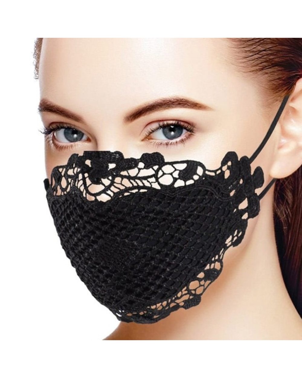 Breathable Lace Face Mask template