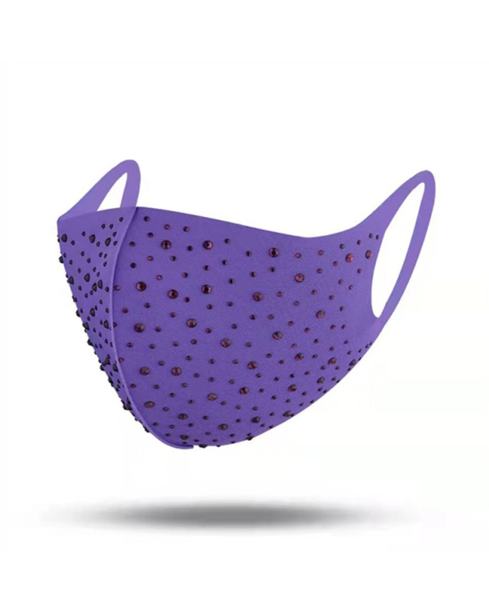 Shiny Rhinestone Mask template