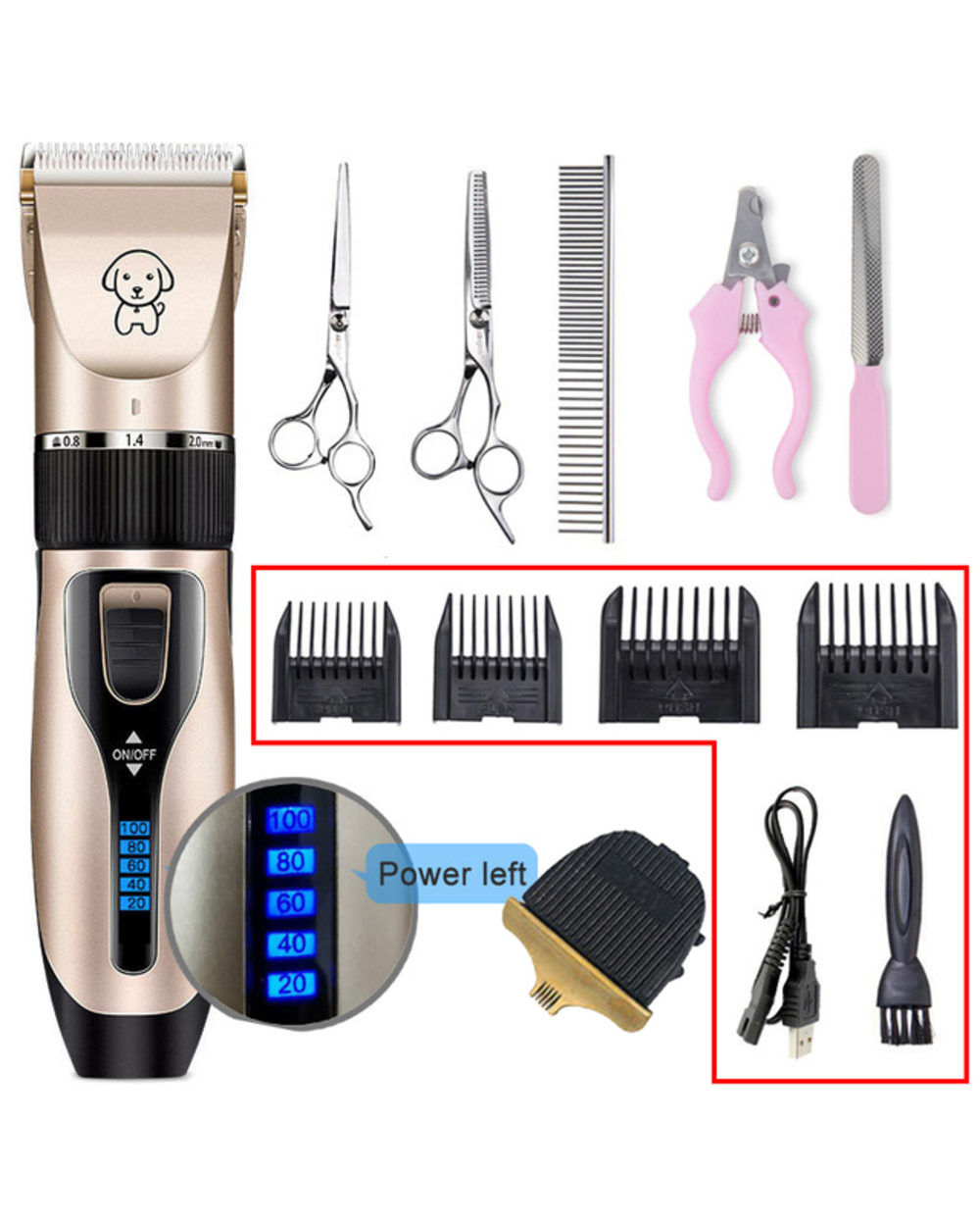 Electric Pet Hair Clipper Trimmer template