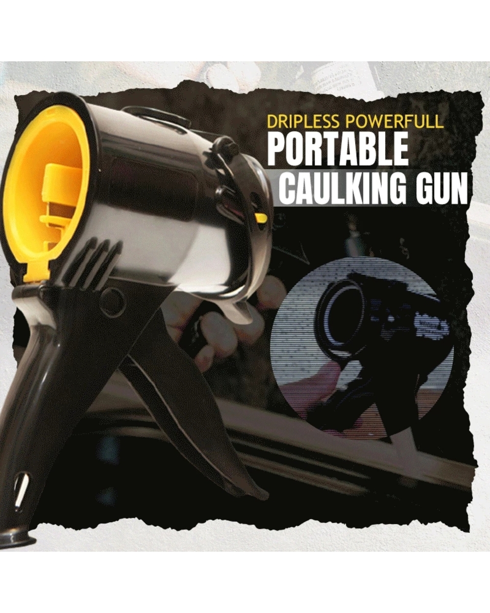 Portable Caulking Compact Sealing Gun template