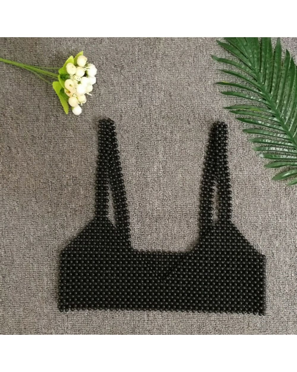 Pearls Crop Tops- Tanks Bralette Bra template