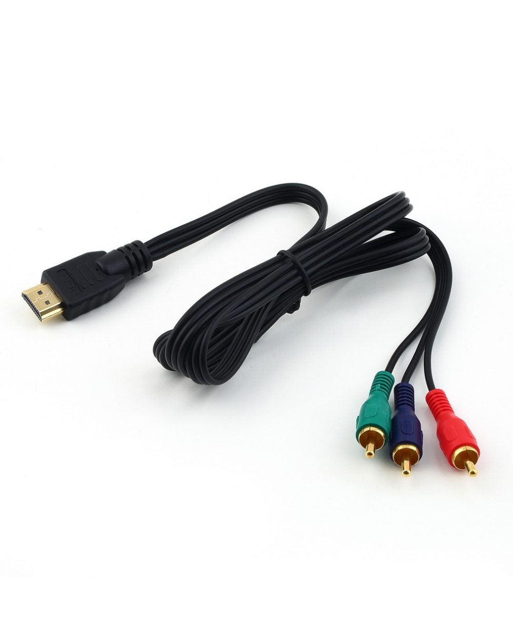 HDMI-compatible To 3RCA 3-RCA Video Component Connection Cable template
