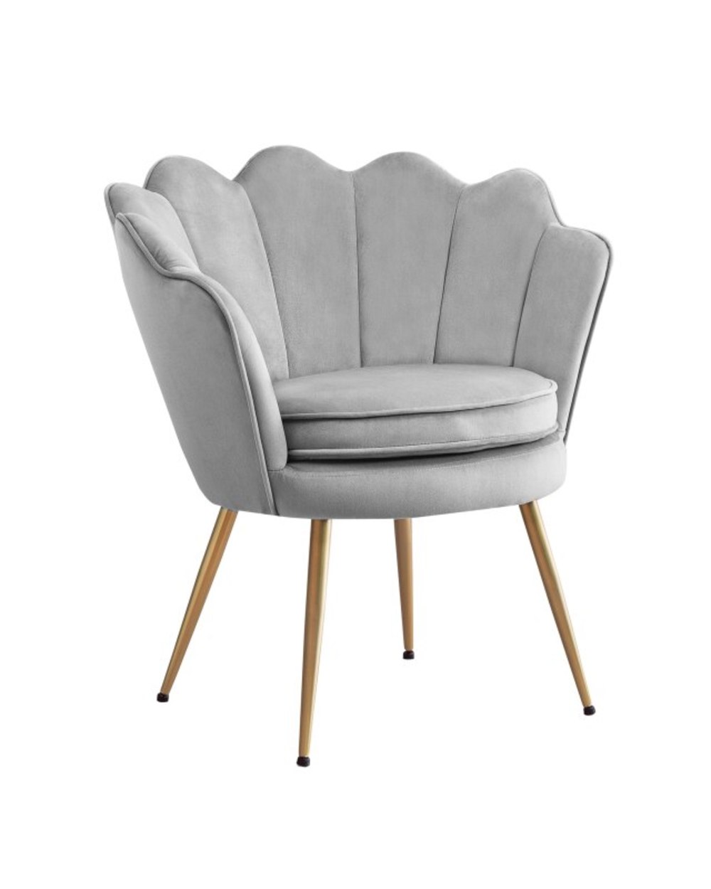 Modern Sofa Accent Chair Velvet Fabric Armchair template