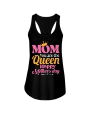 Mom You Are The Queen Happy Mothers Day- Best Quality T-shirt Ladies Flowy Tank tile