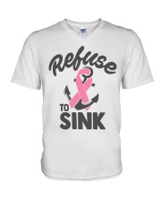 Refuse To Sink V-Neck T-Shirt tile