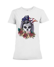 Dia de Los Muertos clothing- Day of the Dead Premium Fit Ladies Tee tile