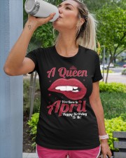 A Queen Was Born In April- Best Quality T-shirt Premium Fit Ladies Tee custom-t-shirts-premium-fit-ladies-lifestyle-front-124