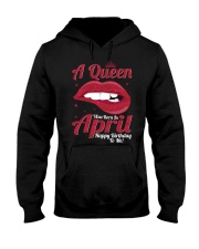 A Queen Was Born In April- Best Quality T-shirt Hooded Sweatshirt tile