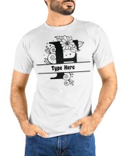 F Floral Split Alphabets Monogram Personalized Custom Premium Fit Mens Tee custom-t-shirts-premium-fit-men-lifestyle-front-68