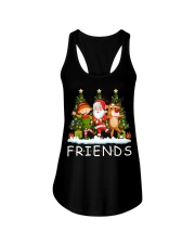 Friends Christmas Ladies Flowy Tank tile