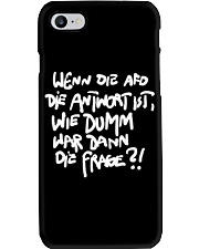 Dumme Frage Phone Case thumbnail
