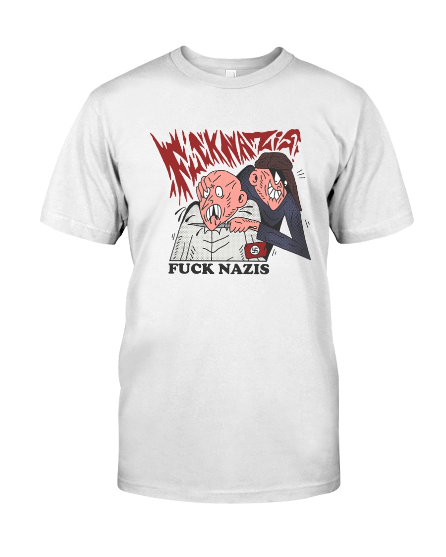 FUCK NAZIS by Insulyna Classic T-Shirt