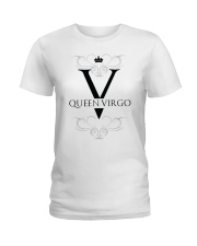 Queen virgo White Ladies T-Shirt front