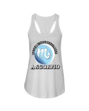 Never Underestimate a Scorpio Ladies Flowy Tank thumbnail