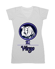 Virgo purple All-over Dress thumbnail