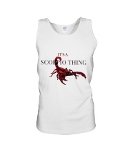 Its a scorpio thing Unisex Tank thumbnail