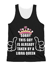 Libra taken Black All-over Unisex Tank thumbnail