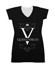 Queen Virgo Black All-over Dress thumbnail