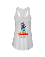 Inhale The Good - Exhale The Bad Ladies Flowy Tank tile