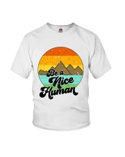 Be A Nice Human Youth T-Shirt tile