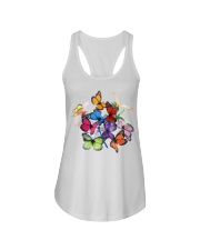 Butterfly Ladies Flowy Tank tile