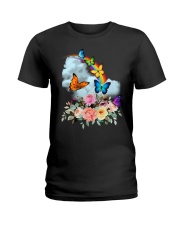 Butterfly Ladies T-Shirt tile