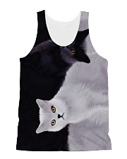 Cat All-Over Unisex Tank tile