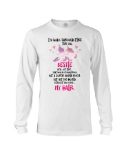 I would walk through there for you Bestie Unicorn Long Sleeve Tee tile
