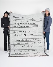 Limited Edition 60x80 - Woven Blanket aos-woven-throw-blanket-60x80-lifestyle-front-03