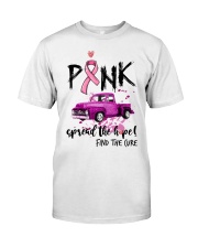 Pink - Spread the hope Breast Cancer Premium Fit Mens Tee tile