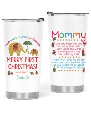 You Are Doing a Great Job Mommy Glitter Tumbler tile