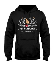 We Love Dogs Hooded Sweatshirt tile