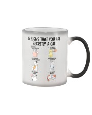 6 Signs That You Are Secretly A Cat Color Changing Mug tile