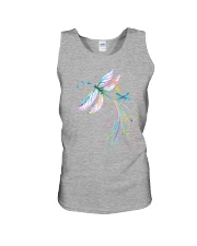 Watercolor Dragonfly Unisex Tank tile