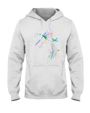 Watercolor Dragonfly Hooded Sweatshirt tile
